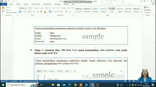 ujian her teknologi web service, UBSI.