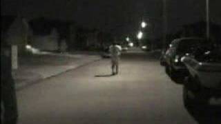 Flashlight Crash and Bounce Test