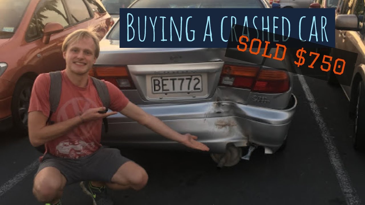 Buying a crashed car... Arrived in New Zealand! Ep. 3