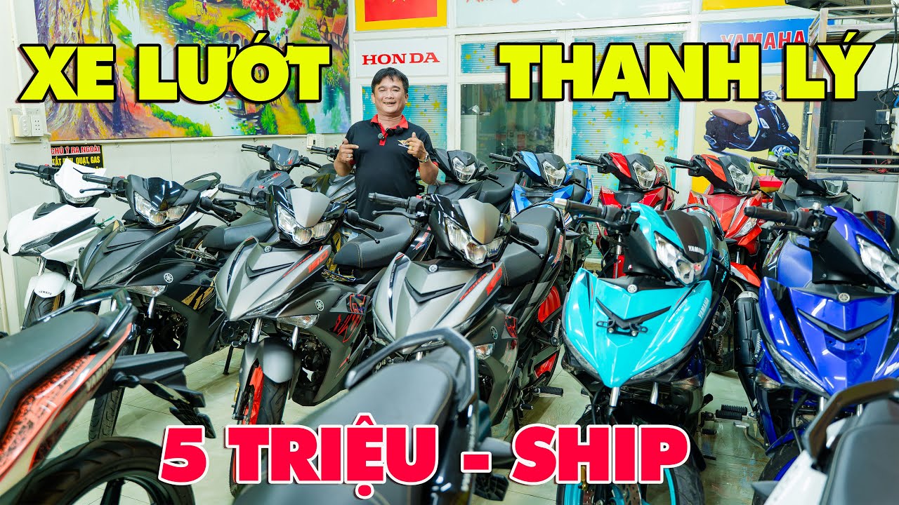 CẦN THANH LÝ XE LƯỚT EXCITER 150 155 ABS WINNER V1 V3 V5 MXKING SONIC VARIO 160 AB SỐC 5 TRIỆU