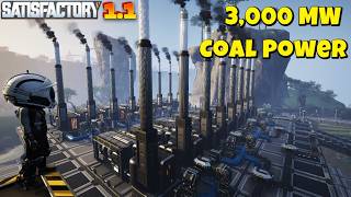 Adding 3,000 MW of Coal Power - New Satisfactory 1.1 Playthrough