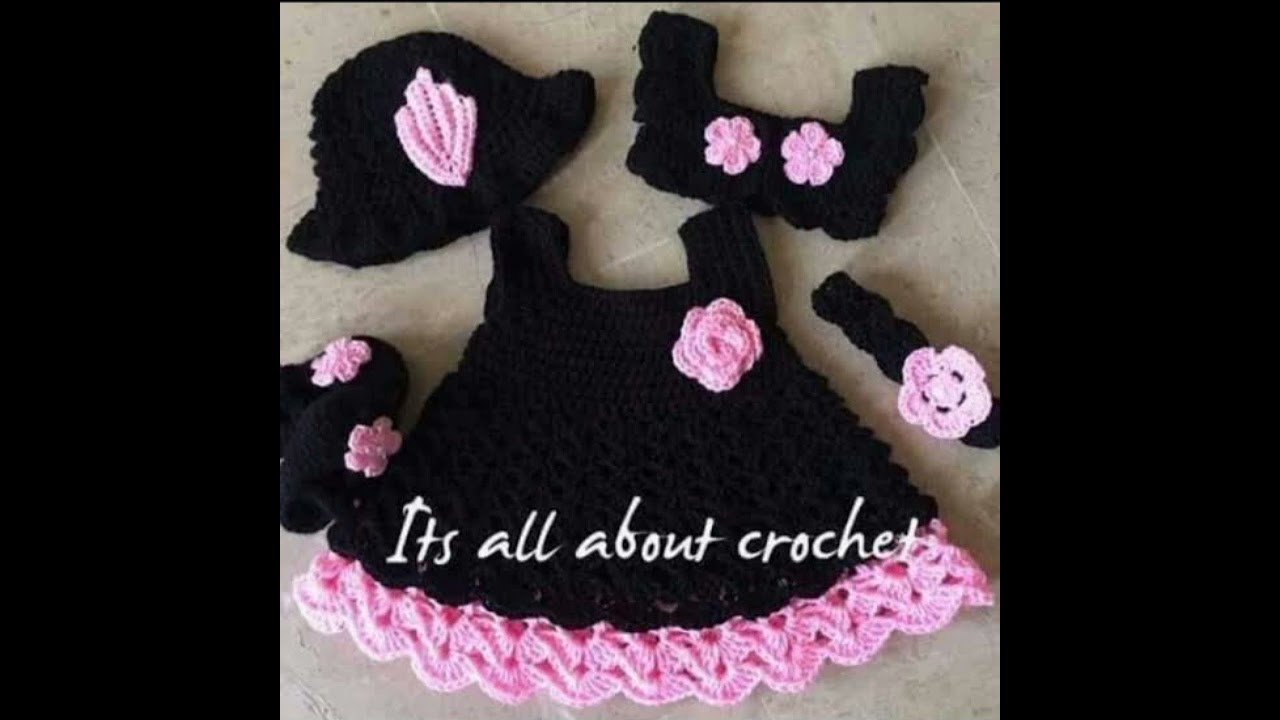 crochet baby dress YouTube