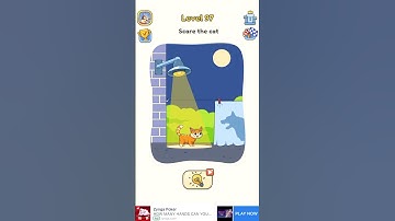 Drop 5 level 97 scare the cat #shortfeed #shorts #shortsvideo #dop5 #