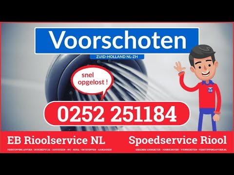 Riool Ontstoppingsbedrijf Voorschoten | 0252251184 - EB Rioolservice Riolering NL