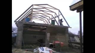 Строительство гаража из арболита своими руками