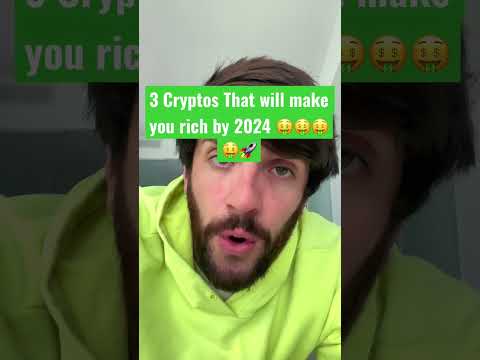3 CRYPTOS TO MAKE YOU RICH BY 2024 ??? #dogecoin #crypto #bestcrypto #eth