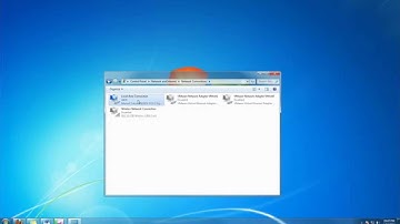 How to Enable and Disable Network Adapter in Windows 7 Tutorial