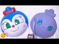 アンパンマン おもちゃ 砂遊び ばいきんまんのいたずら!キネティックサンドのお面にキャラクターをとじこめちゃった! ☆ かくれんぼ 宝探し コキンちゃん あかちゃんまん すなば アニメ トイ キッズ