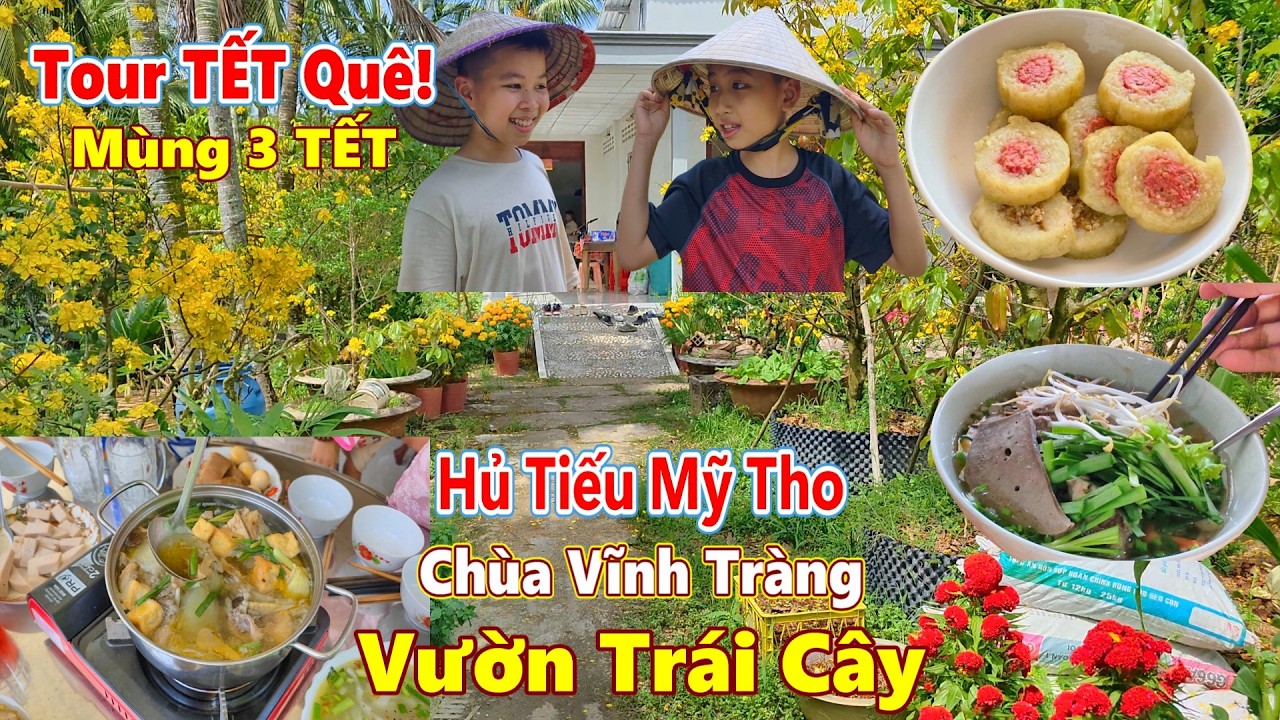 Trải nghiệm Tour Miền Tây đi từ Sài Gòn (Tết Quê)