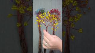 Make a Rainbow Wire Tree With Me LuckyRootsCanada.com #wiretree #art