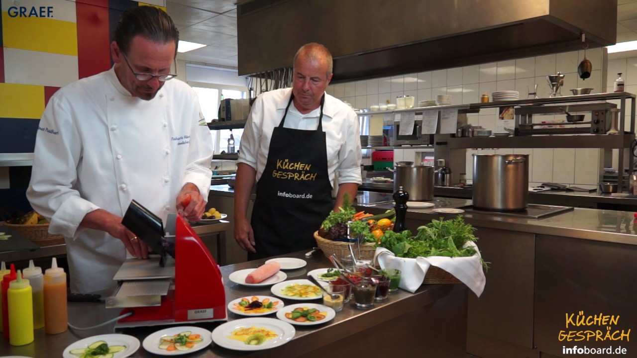 SKS Allesschneider dem YouTube mit Küchengespräch: Graef - Kitchen 900 Sliced Kochen
