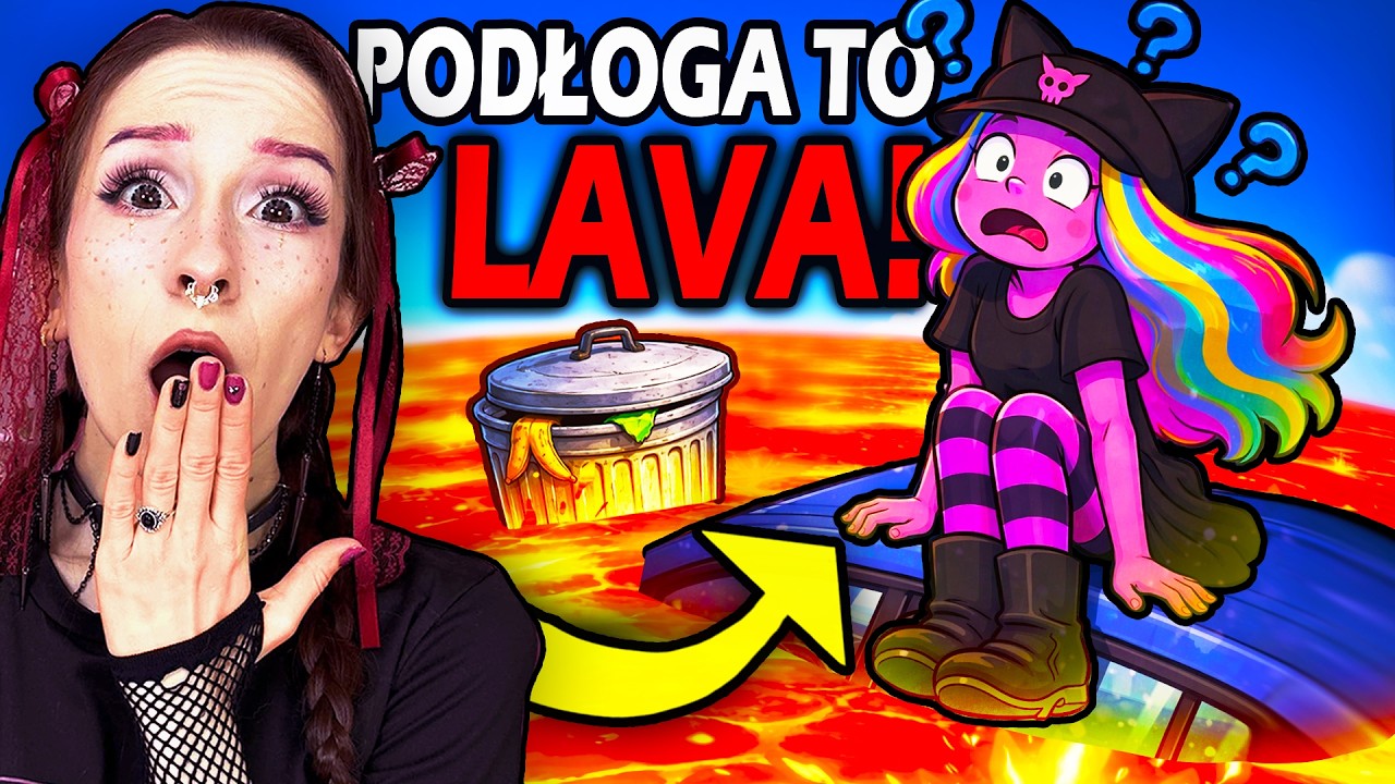 PODŁOGA TO LAWA !🌋 ROBLOX 🌋