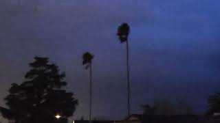 Gusty Windy SE Winds & Mostly Cloudy 7:48pm March 21, 2023