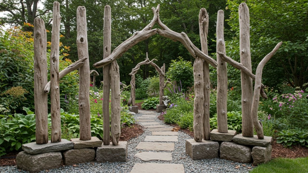 9 Mind-Blowing Garden Sculptures Using Stone & Driftwood | Rustic DIY Art You’ll Want to Try!