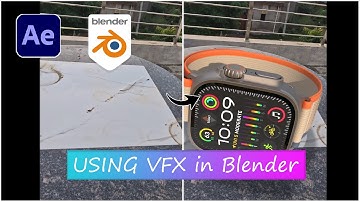 How to Create CGI ADS Using VFX In Blender | Blender VFX Tutorial