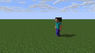 Walk Cycle test [Minecraft Animation]