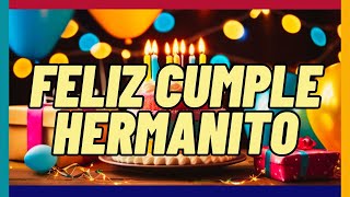 HAPPY BIRT AY DEAR BROTHER This is a birt ay message for you little brother