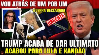 MEGA BOMBA: TRUMP DA ULTIMATO EM LULA E XANDÃO APÓS AMEAÇAS AGORA É GUERRA VÃO SE ARREPENDER