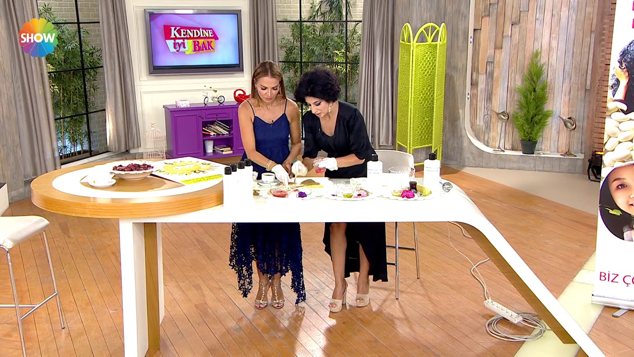 Cilt lekeleri ve çilleri için maske