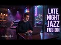 Late Night Jazz Fusion 🌌 Chill Groove for Quiet Work Nights (1 Hour)