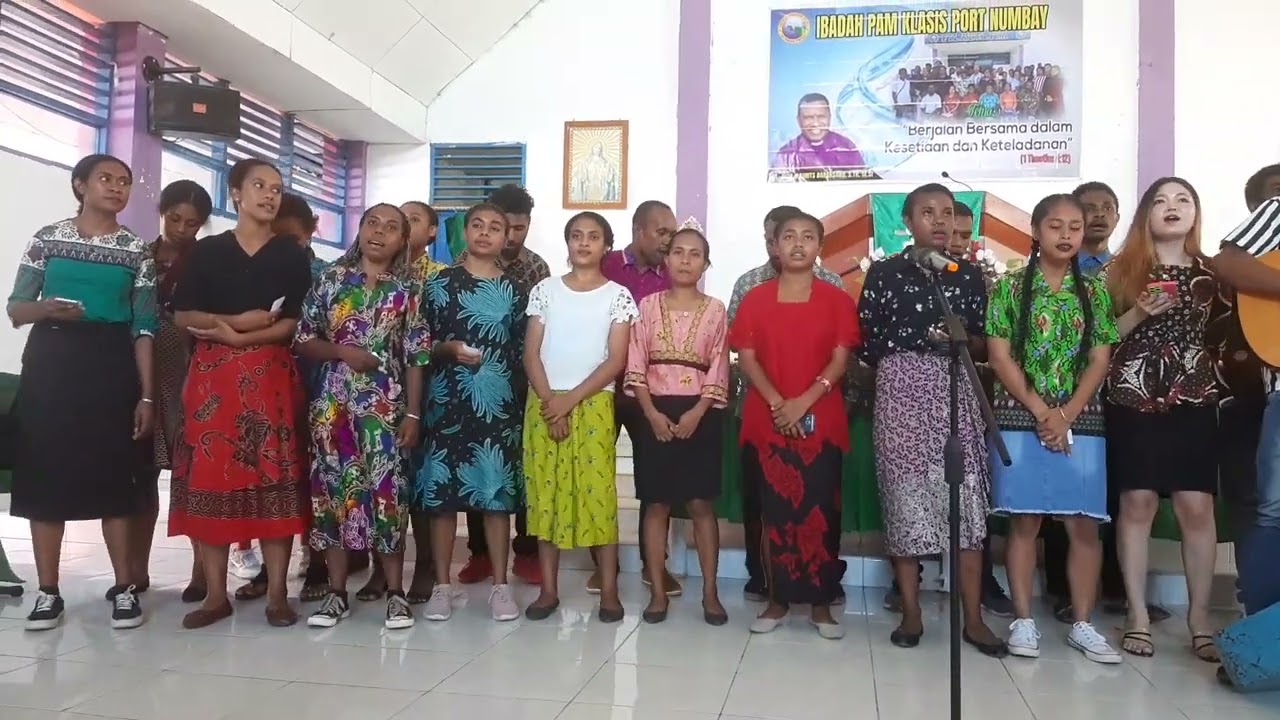 Ajar karya tanganMu Tuhan, Vg : PAM Hermon Batu Putih - Ibadah PAM Klasis Port Numbay🎼🎵