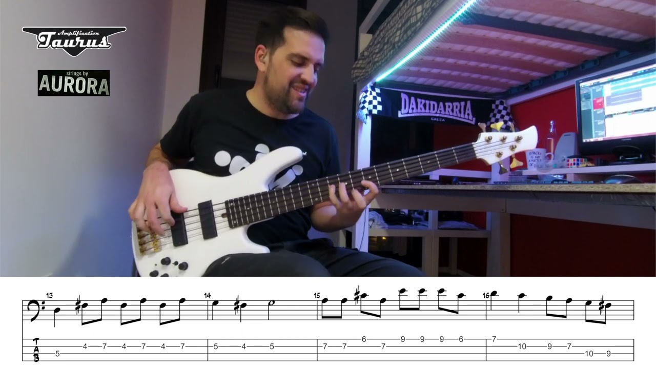 DM011 - The Munsters Theme (Bass cover + TAB)