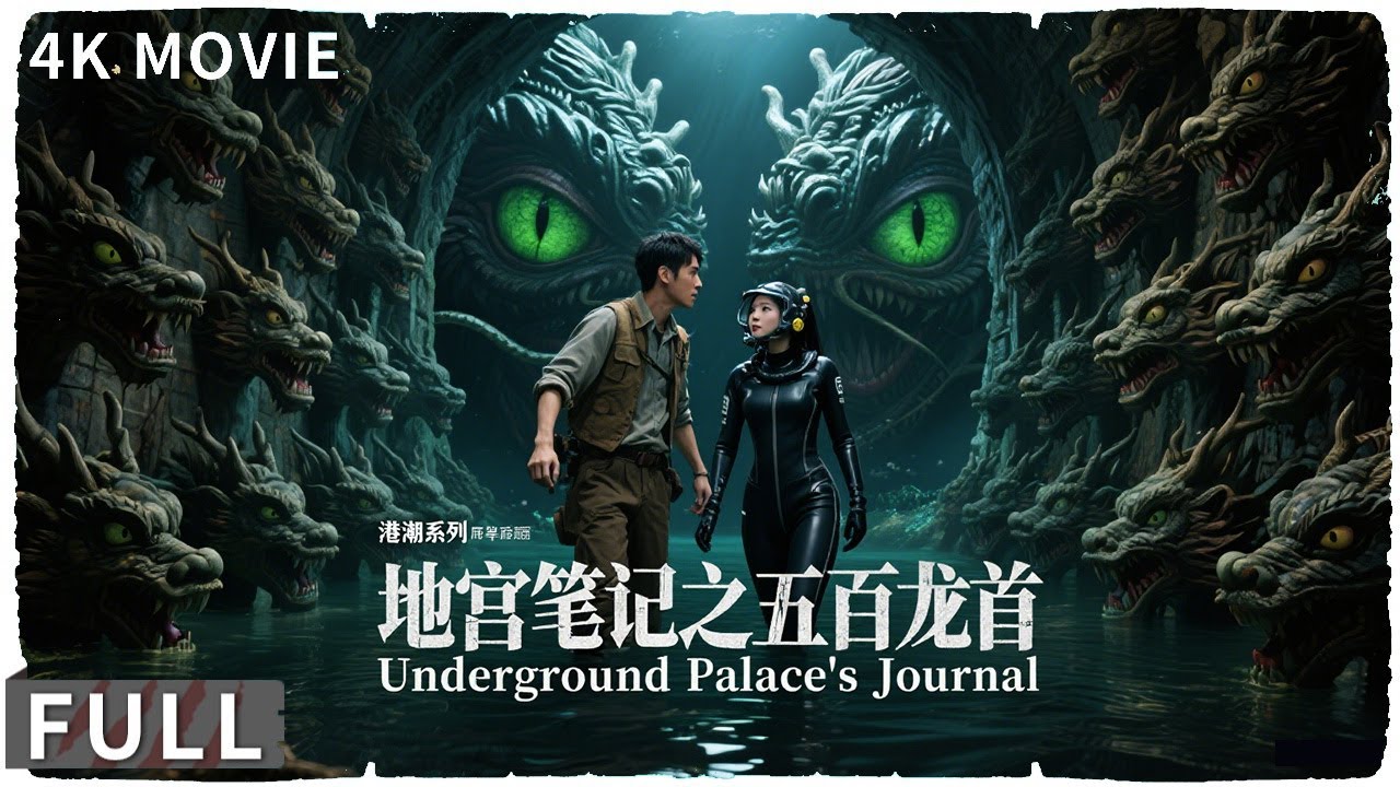 4K Full 为破解龙首之谜 惊险冒险挑战未知恐怖 ！ 动作 / 奇幻 《地宫笔记之五百龙首/Underground Palace's Journal》刘冠麟 / 杨欣颖