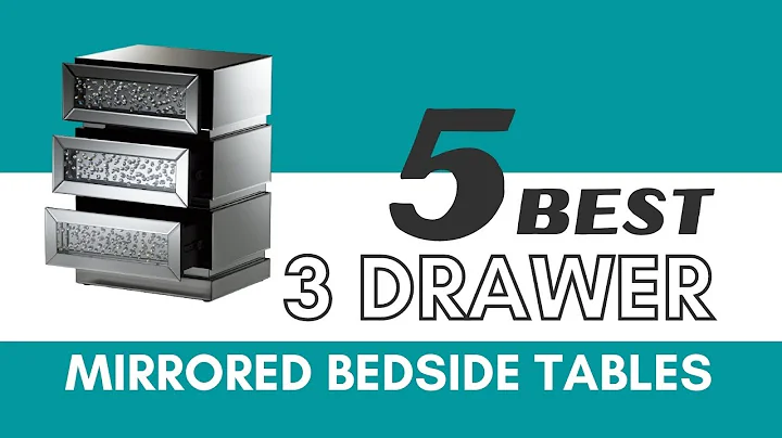 Mirrored Bedside Table | Best 3 Drawer Mirrored Bedside Table | Mirrored Nightstands | 2021