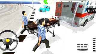 Ambulance Rescue Driving 2021-City Emergency Duty Simulator-Android Play#01|Gaming 100 M screenshot 2