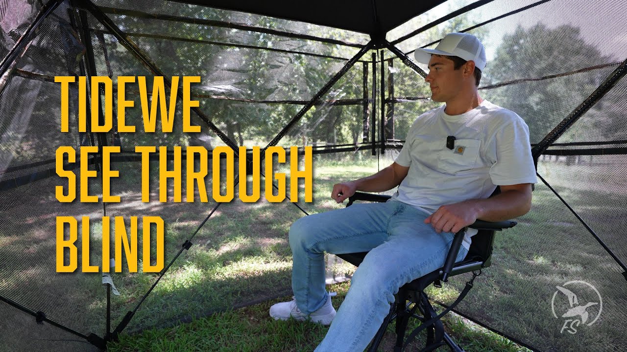 TideWe Hunting Blind See Through I Ground Blind Review