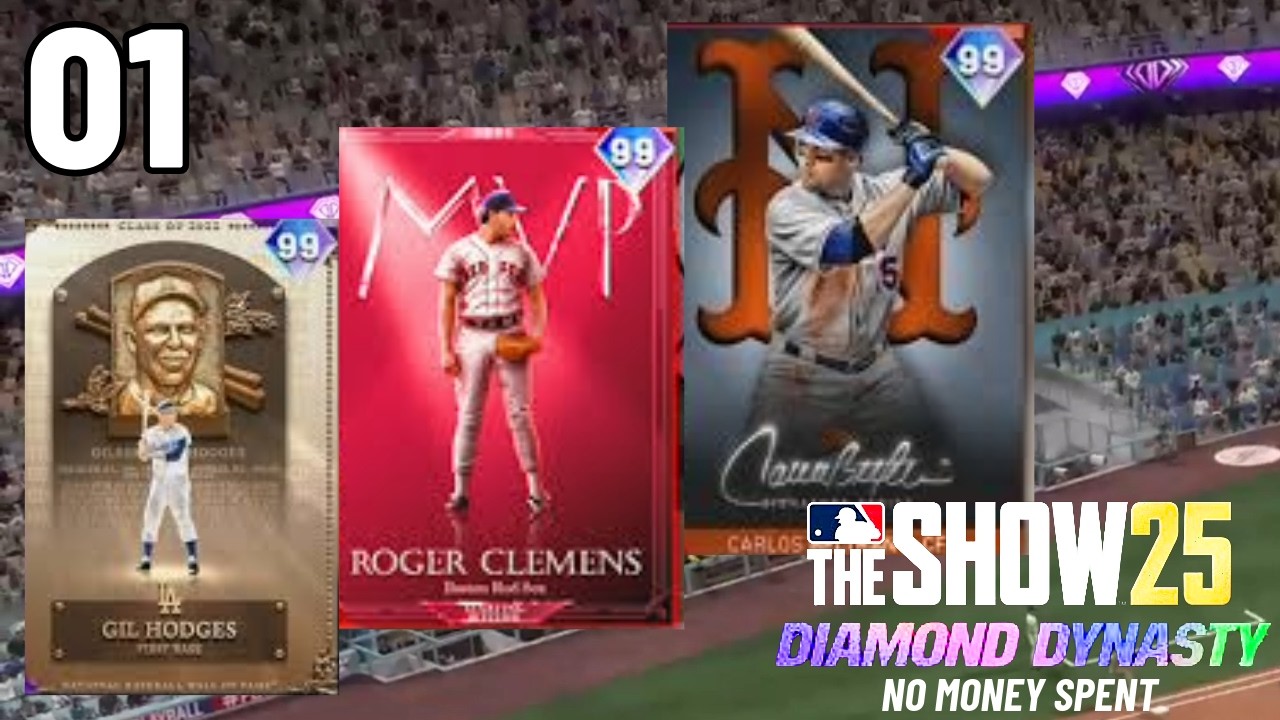 MLB THE SHOW 25 DIAMOND DYNASTY - No Money Spent | The grind for Beltran Begins! EP.1