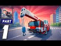 Build Roads - Gameplay Walkthrough Part 1 - Pave Routes Connect Towns (iOS, Android)