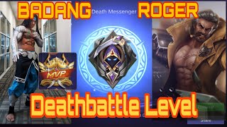 How to play deathbattle level mobile legends. roger and badang.
legends song, bang bang, khmer, story, mo...