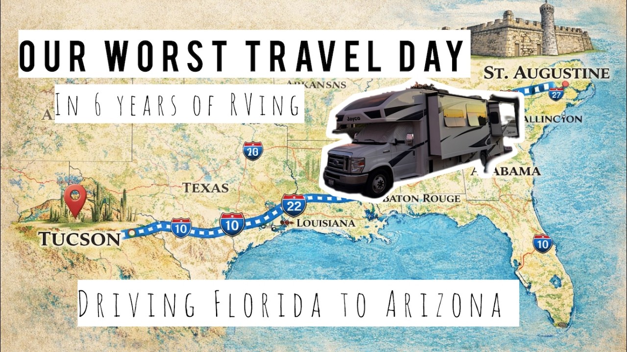 Driving  Florida to Arizona