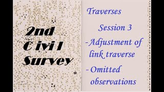 Traverses Session 3/3 Link Traverse & omitted obs.