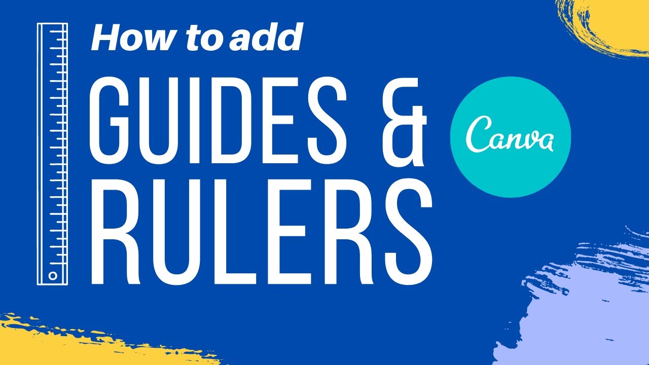 Canva How To Add Grid Lines Guides And Rulers New FREE Feature 2020 