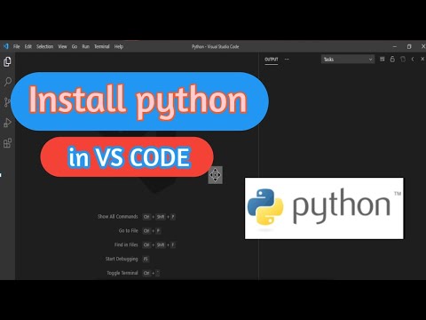 How to install Python in Visual Studio || Python in VS code || Technical Uzair