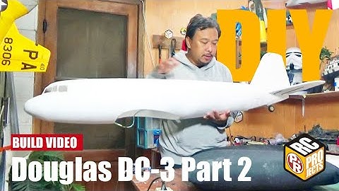 Making RC Douglas DC-3 Part 2
