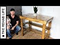 Modern Farmhouse Kitchen Island - Easy DIY Project