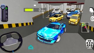 Crazy Underground Parking Jam 🚗🔥 Blue Sports Car Escape Challenge | Car Parking Game screenshot 3