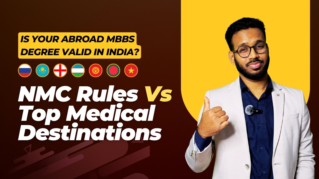Save Your MBBS Degree! NMC 2021 Compliance Check for Popular Abroad Destinations. | Mohd Rassel