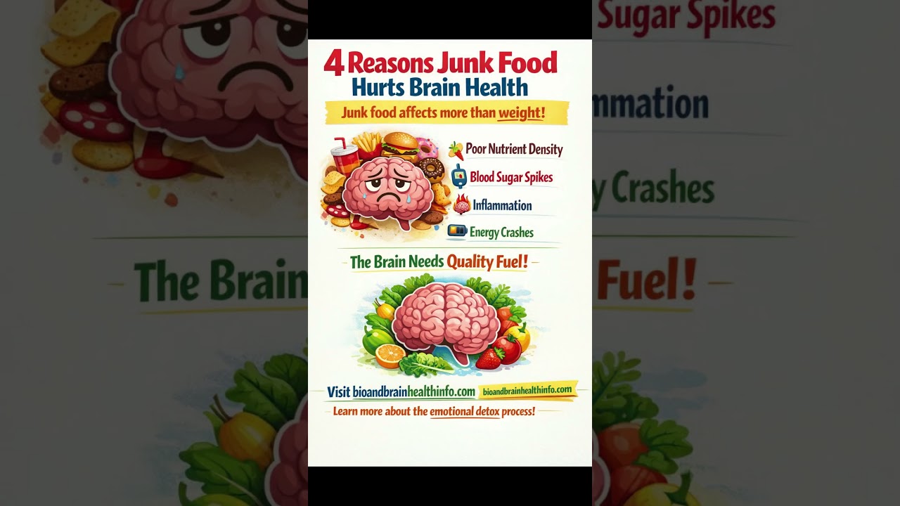 4 Reasons Junk Food Destroys Your Brain 