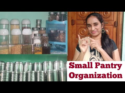 Small Kitchen pantry organization| Kitchen organization ideas/Kitchen