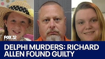 Delphi murders trial verdict: Jury finds Richard Allen guilty