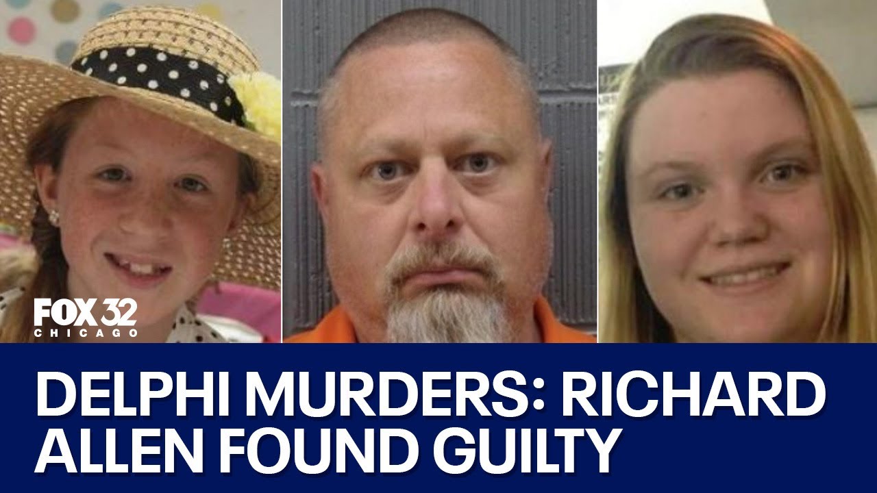 Delphi murders trial verdict: Jury finds Richard Allen guilty - YouTube