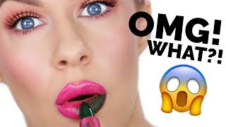 MAGIC COLOR CHANGING BLUSH \& LIPSTICK!!??