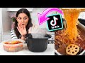 ESTO SE COCINA SOLO (SIN FUEGO) PROBANDO COMIDA RARA DE TIKTOK - Caro Trippar