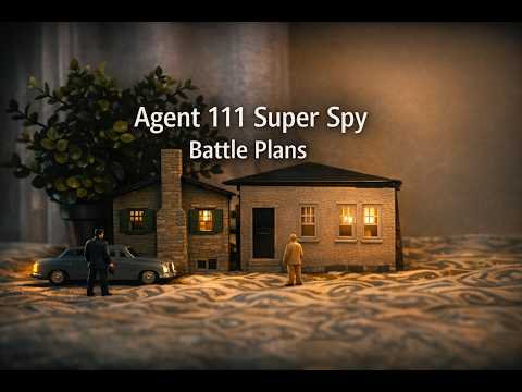 Agent 111 Super Spy- Battle Plans- Eyes Only