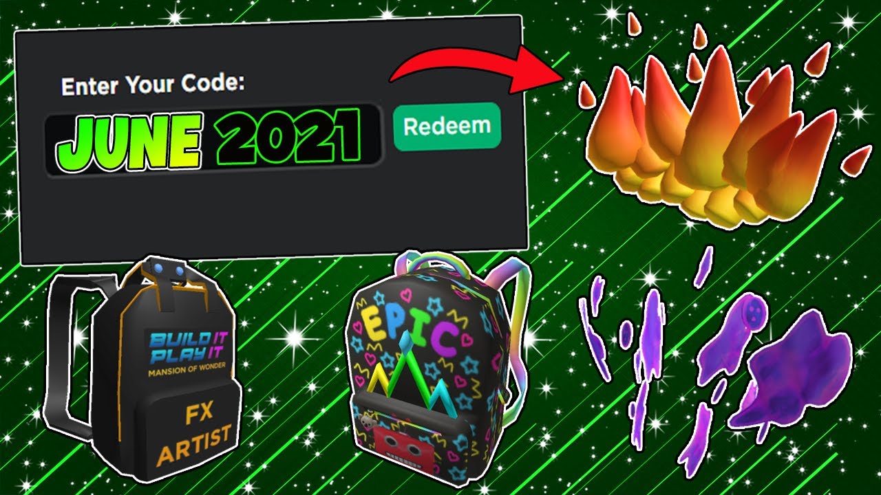 ALL *NEW* 13 PROMO CODES!? Roblox Promo Codes (JUNE 2021) YouTube