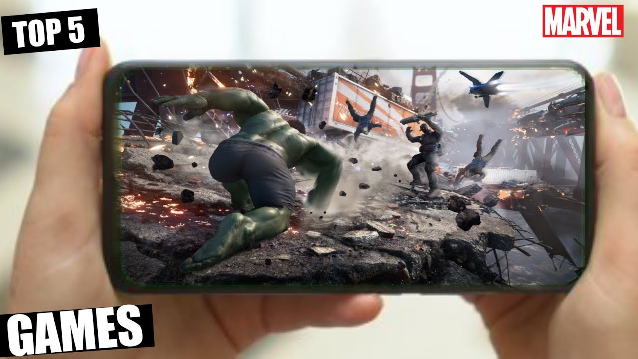 Top 5 Marvel Avengers Games For Android & IOS 1gb &2gb Ram Phones